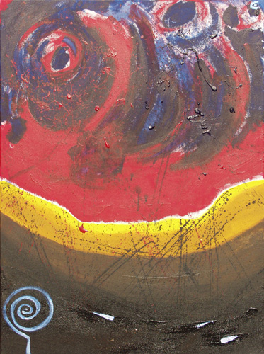 Acryl Bild "Genesis" / / / > zur&uuml;ck >