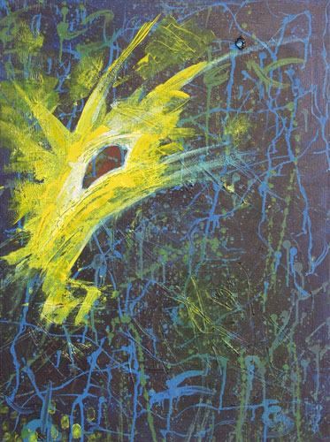 Acryl Bild "Die Blendungt" / / / > zur&uuml;ck >